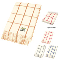 Charleston Fringed Throw Blanket